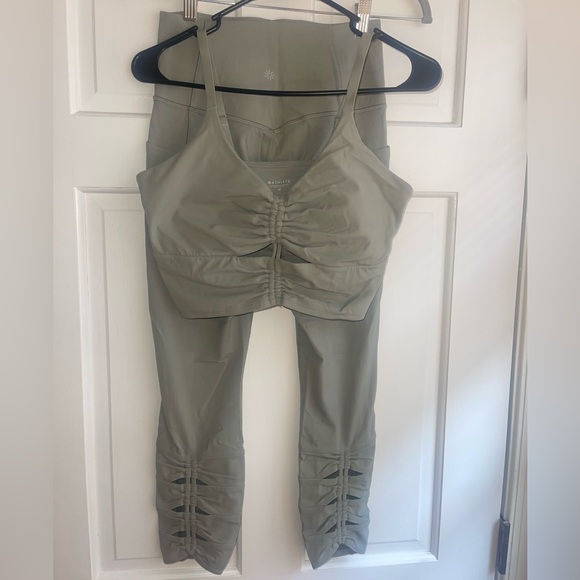 Athleta leggings, size small, light green - Picture 3 of 3